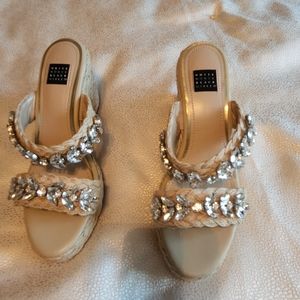 White House Black Market Wedge sandals